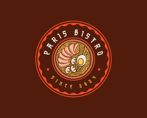 Asian Ramen Food Eatery logo design