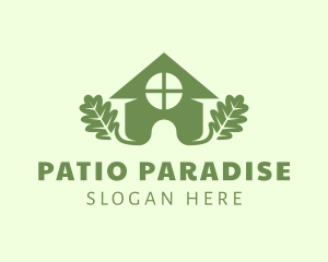 Patio - House Yard Garden logo design