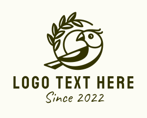 Zoology - Parrot Aviary Zoo logo design
