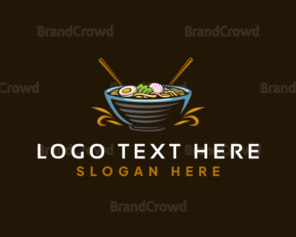 Asian Ramen Cuisine Logo