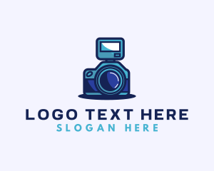 Flash - Flash Photography Camera logo design