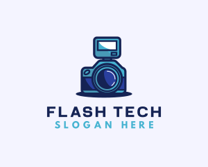 Flash - Flash Photography Camera logo design