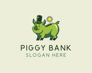 Pig - Pig Money Savings logo design