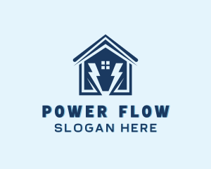 Home Electrical Power logo design