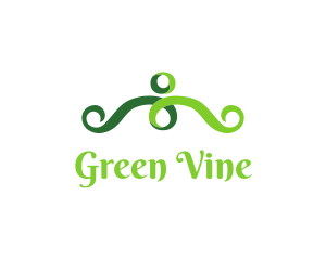 Vine - Green Vine Nature logo design