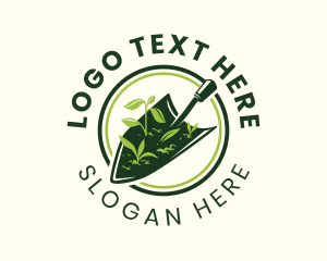 Lawn - Sprout Gardening Trowel logo design