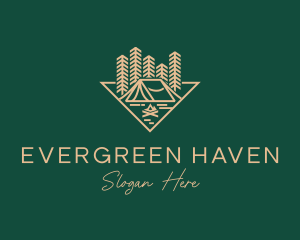 Forest - Outdoor Forest Camping logo design