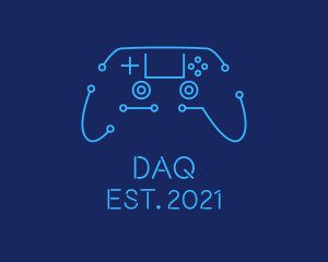 Digital Game Controller logo design
