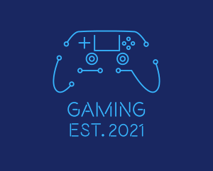 Game Buttons - Digital Game Controller logo design