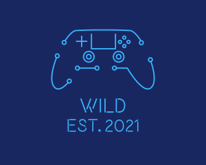 Gaming Equipment - Digital Game Controller logo design