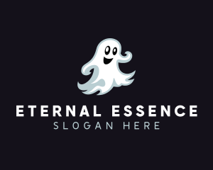 Halloween Scary Ghost logo design