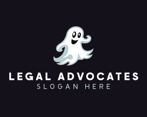 Spooky - Halloween Scary Ghost logo design