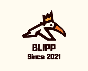 Avatar - Crown Toucan Bird logo design