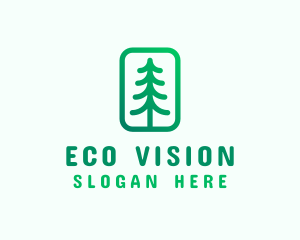 Pine Tree Planting logo design