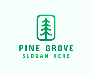 Pine Tree Planting logo design