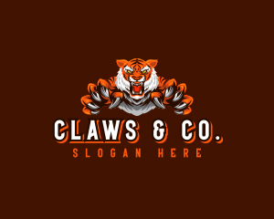 Fierce Tiger Claw logo design