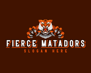 Fierce Tiger Claw logo design