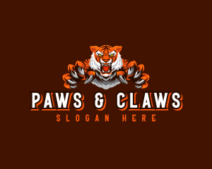 Fierce Tiger Claw logo design