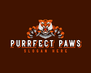 Fierce Tiger Claw logo design