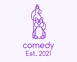 Pub - Purple Cat Wine logo design