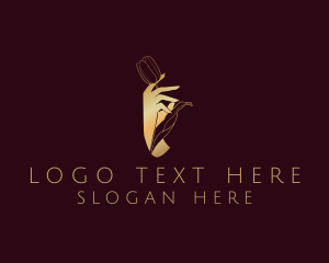 Handmade - Elegant Tulip Hand Spa logo design