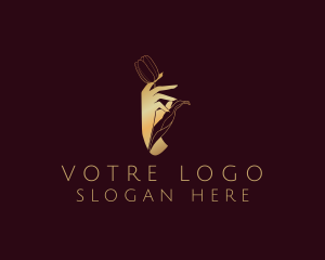 Florist - Elegant Tulip Hand Spa logo design