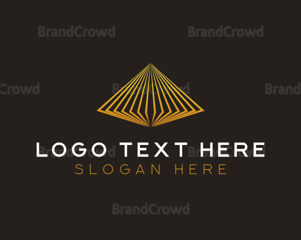 Premium Pyramid Marketing Logo