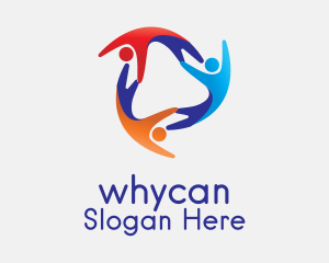 Colorful Humanitarian Charity Logo