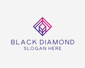 Diamond Real Estate Company logo design