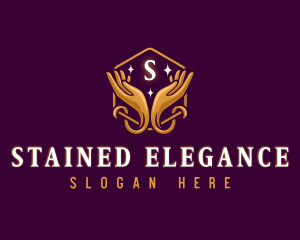 Massage Hand Spa logo design