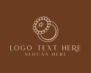 Gemstone - Ring Jewelry Accessory logo design