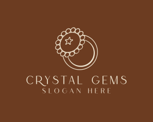 Ring Jewelry Accessory logo design