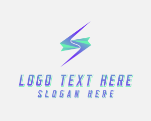 Lightning Bolt Energy  logo design