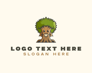 Eco Tree Garden  logo design