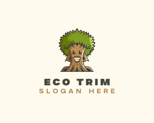 Eco Tree Garden  logo design