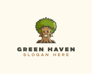 Eco Tree Garden  logo design