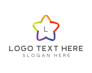 Colorful - Colorful Cute Star logo design