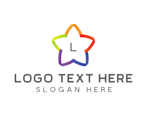 Colorful Cute Star Logo