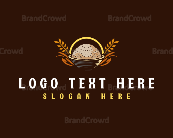 Biryani Rice Bowl Logo