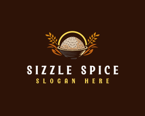 Biryani Rice Bowl Logo