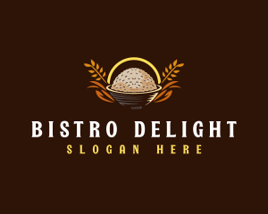 Biryani Rice Bowl logo design