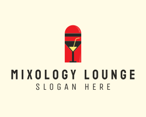 Cocktail - Cocktail Shaker Bar logo design