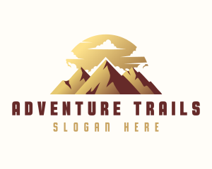 Mountain Outdoor Travel logo design