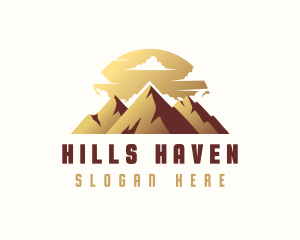 Mountain Outdoor Travel logo design