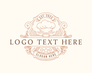 Restaurant Chef Toque Logo