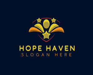 Humanitarian - Humanitarian Support Leader logo design
