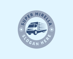 Cargo - Logistics Truck Delivery logo design