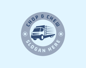 Transportation - Logistics Truck Delivery logo design