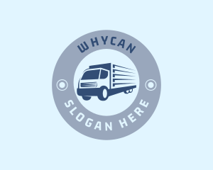 Towing Truck - Logistics Truck Delivery logo design