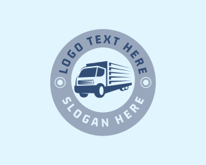 Garage - Logistics Truck Delivery logo design